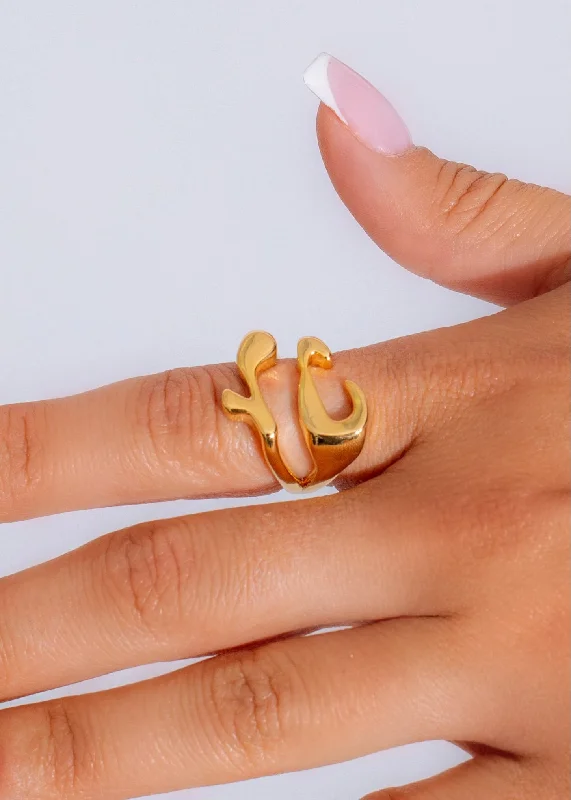 Paradise Resort Ring Gold