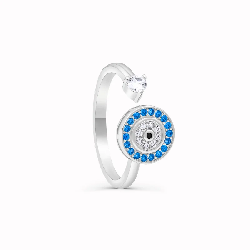 To My Daughter - Evil Eye Fidget Ring