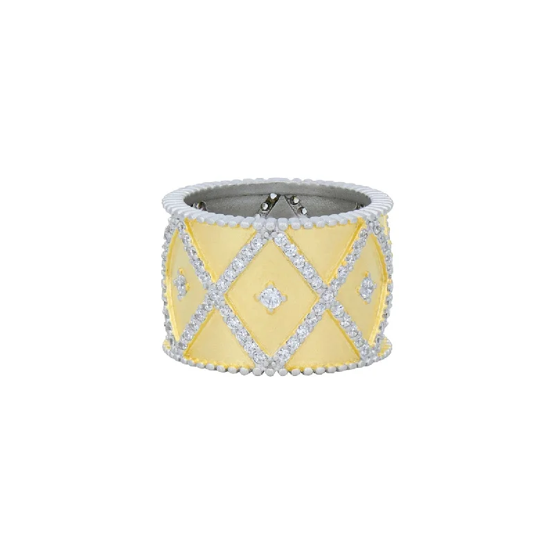 Freida Rothman Signature Cigar Band Ring