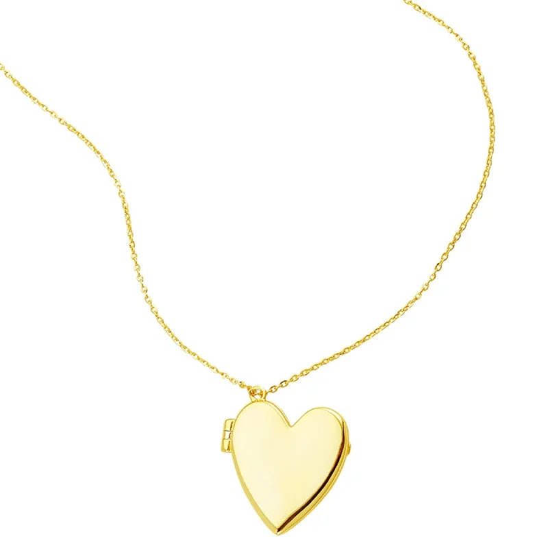 Adornia Heart Locket gold