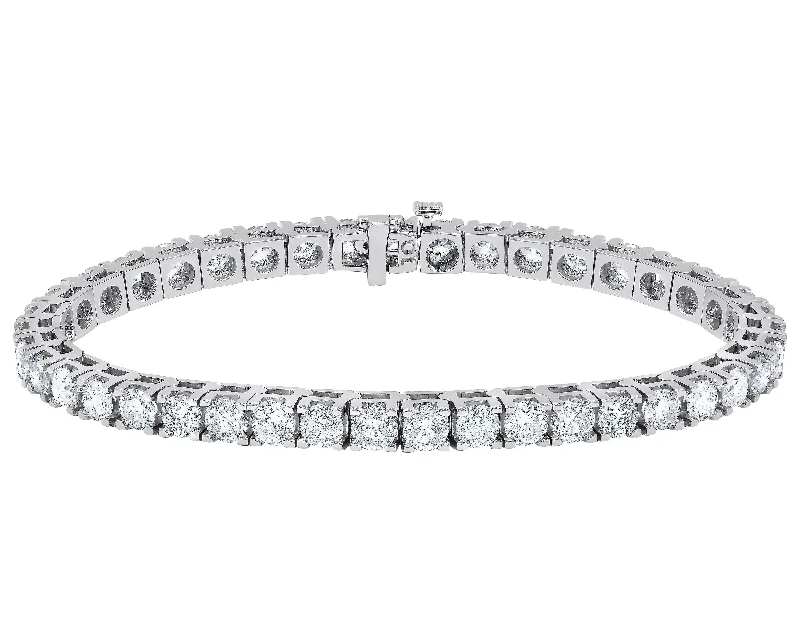 Diana M. 10.00 Carat Diamond Tennis Bracelet