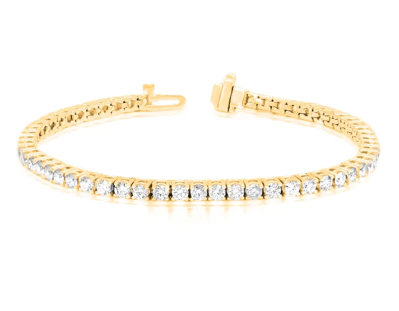 Diana M. 4.00 Carat Diamond Tennis Bracelet