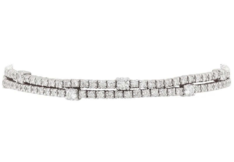 Diana M. 4.00 Carat Diamond Tennis Bracelet