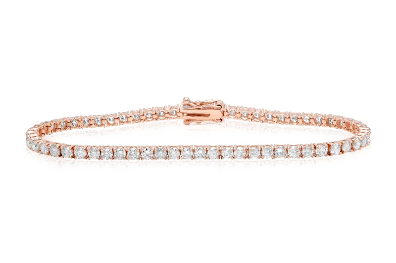 Diana M. 4.50 Carat Diamond Tennis Bracelet