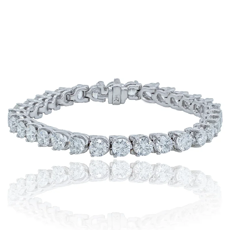 Diana M. 7.85 Carat Diamond Tennis Bracelet