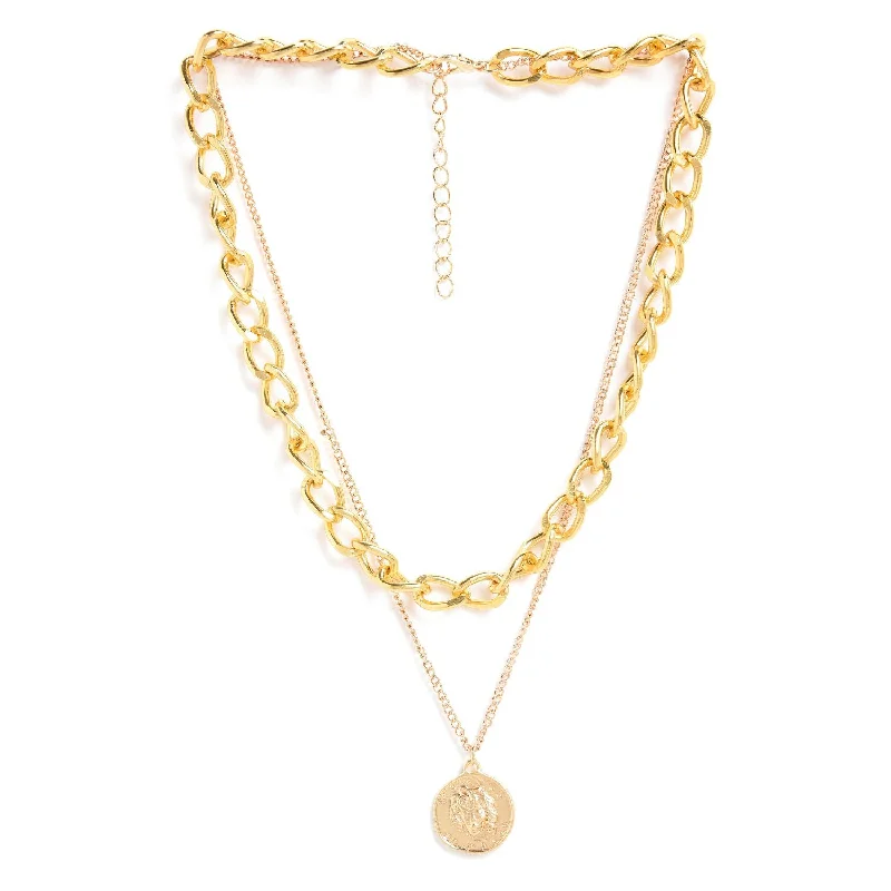 Gold Plated Set Of 3 Designer Chains