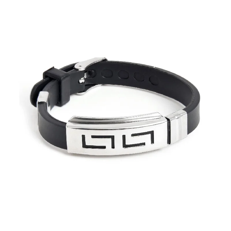 Stainless Steel Interlock Designer Bracelet