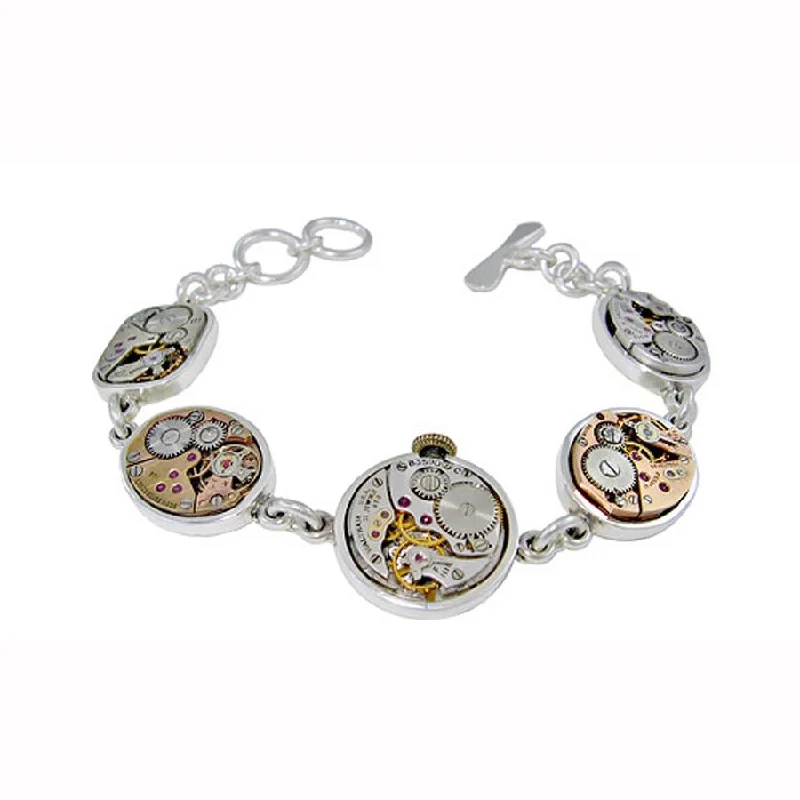 Antique Watch Movement Bracelet