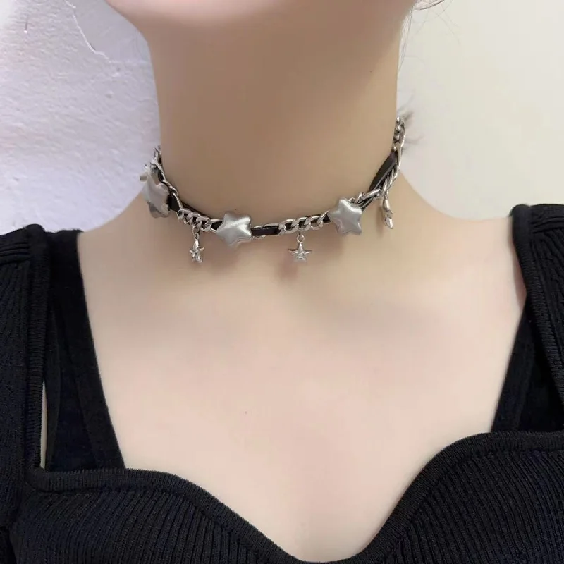 Women's Punk Star Choker