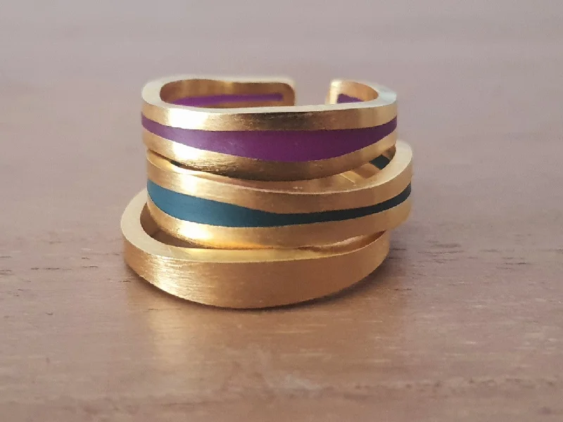 Bossa Nova Ring by Sofi Folie