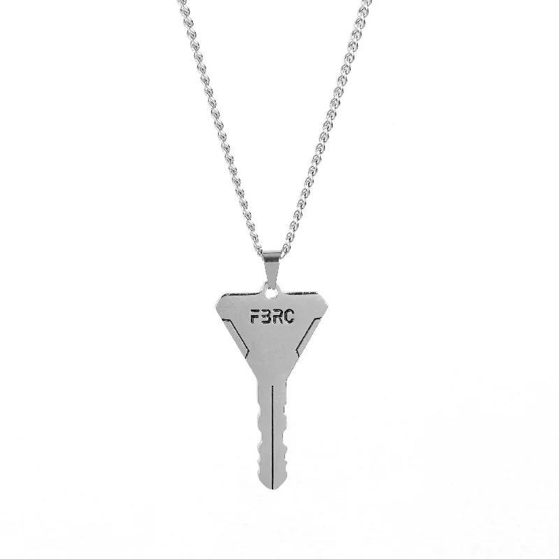 FBRC Key Stainless Steel Necklace