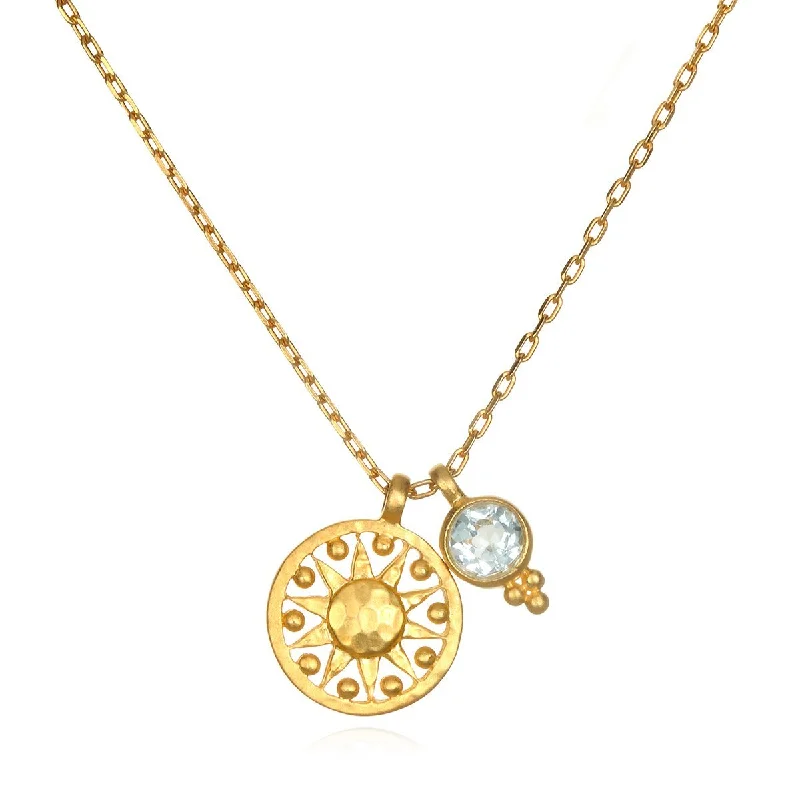 Satya Radiate Love Sun Necklace - NG66-09-L18