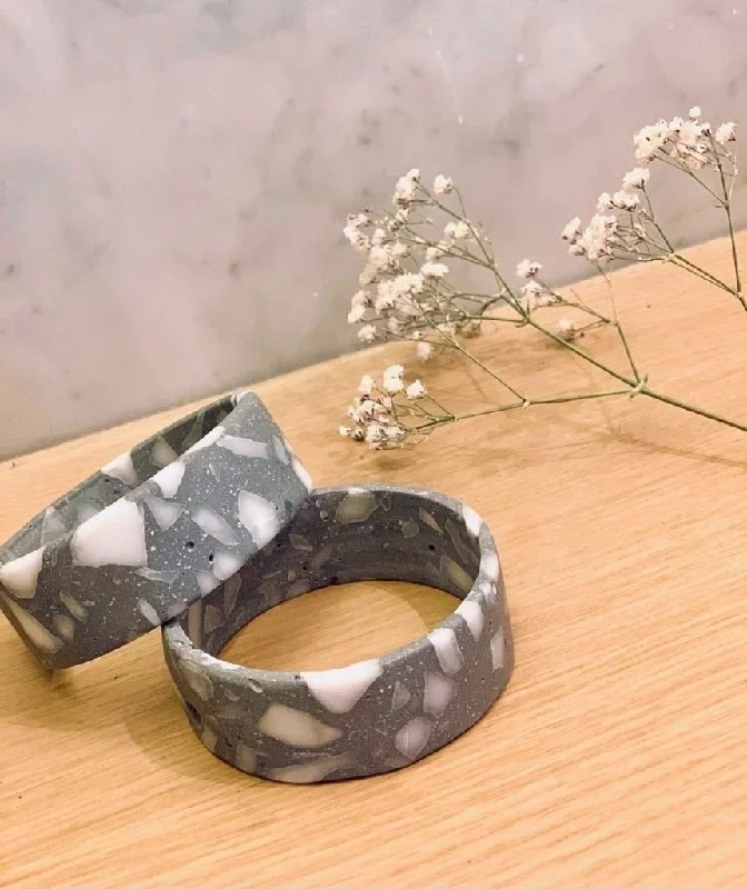 Terrazzo Grey Bracelets by Cluster