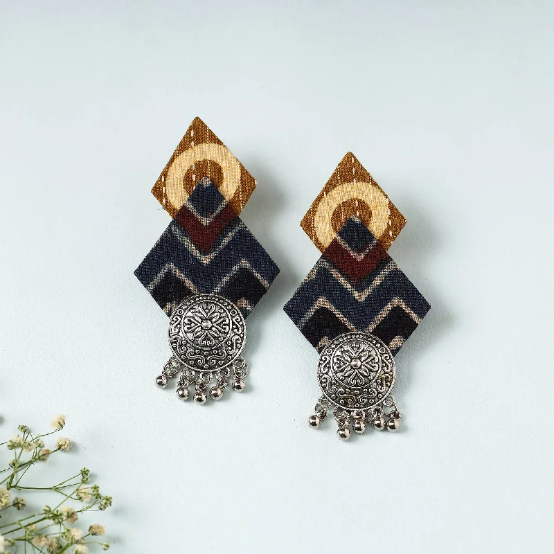 Handcrafted Fabart Earrings by Asalkaar