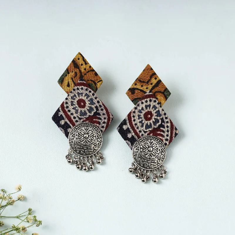 Handcrafted Fabart Earrings by Asalkaar