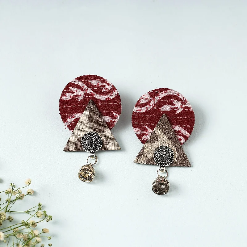 Handcrafted Fabart Earrings by Asalkaar