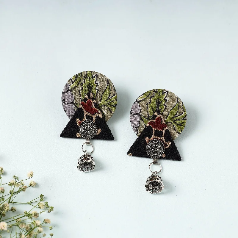 Handcrafted Fabart Earrings by Asalkaar