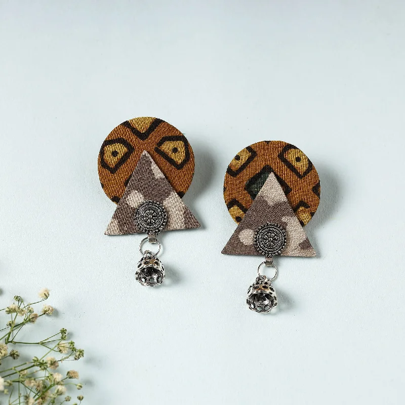 Handcrafted Fabart Earrings by Asalkaar