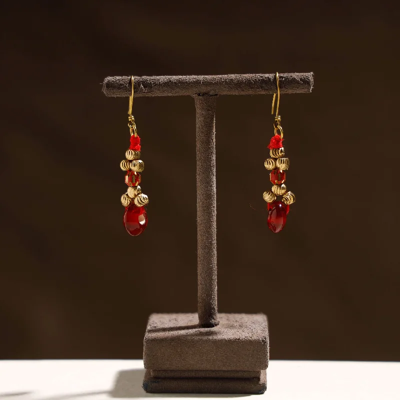 Tribal Odisha Dokra Threadwork Earrings