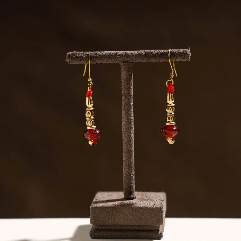 Tribal Odisha Dokra Threadwork Earrings