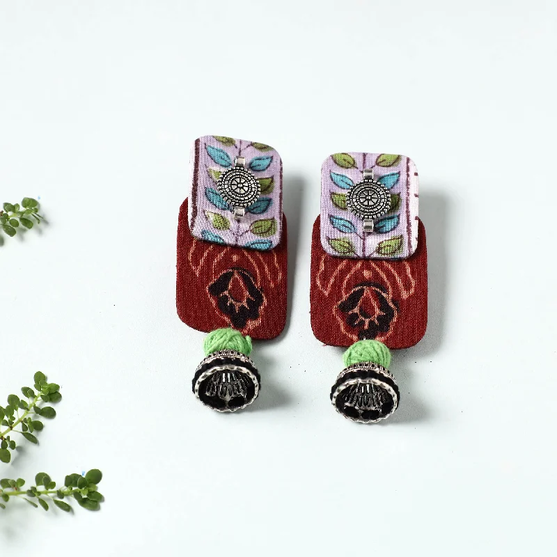 Handcrafted Fabart Earrings by Asalkaar