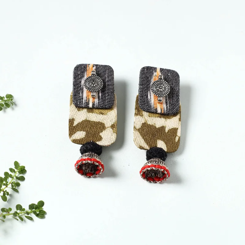 Handcrafted Fabart Earrings by Asalkaar