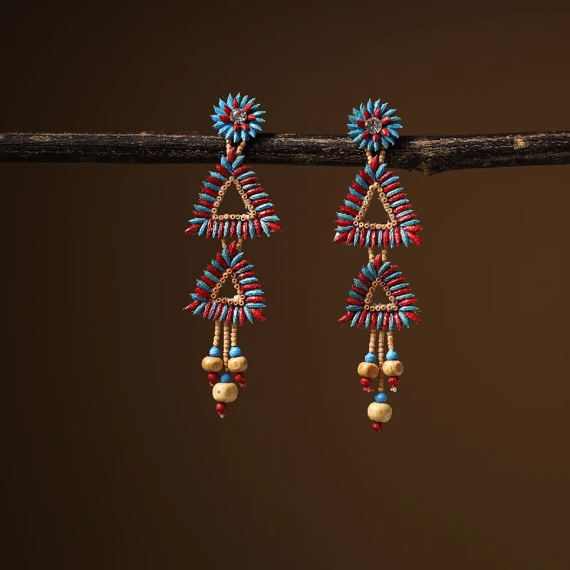 Handcrafted Rice Paddy Earrings by Putul Das Mitra