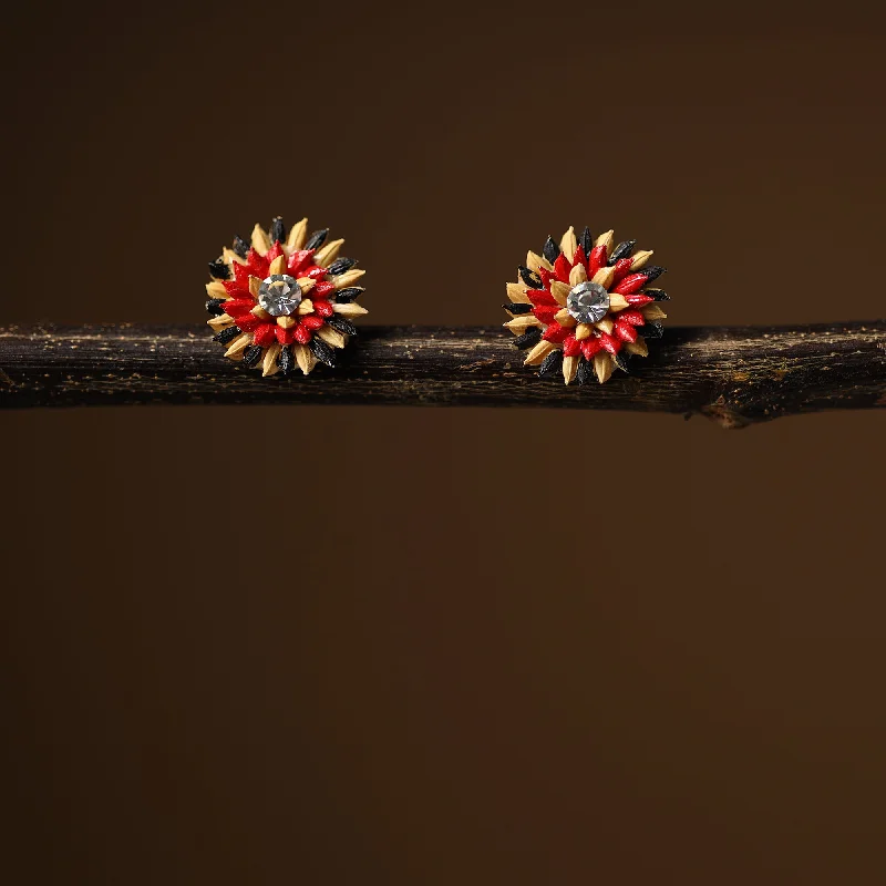 Handcrafted Rice Paddy Earrings by Putul Das Mitra