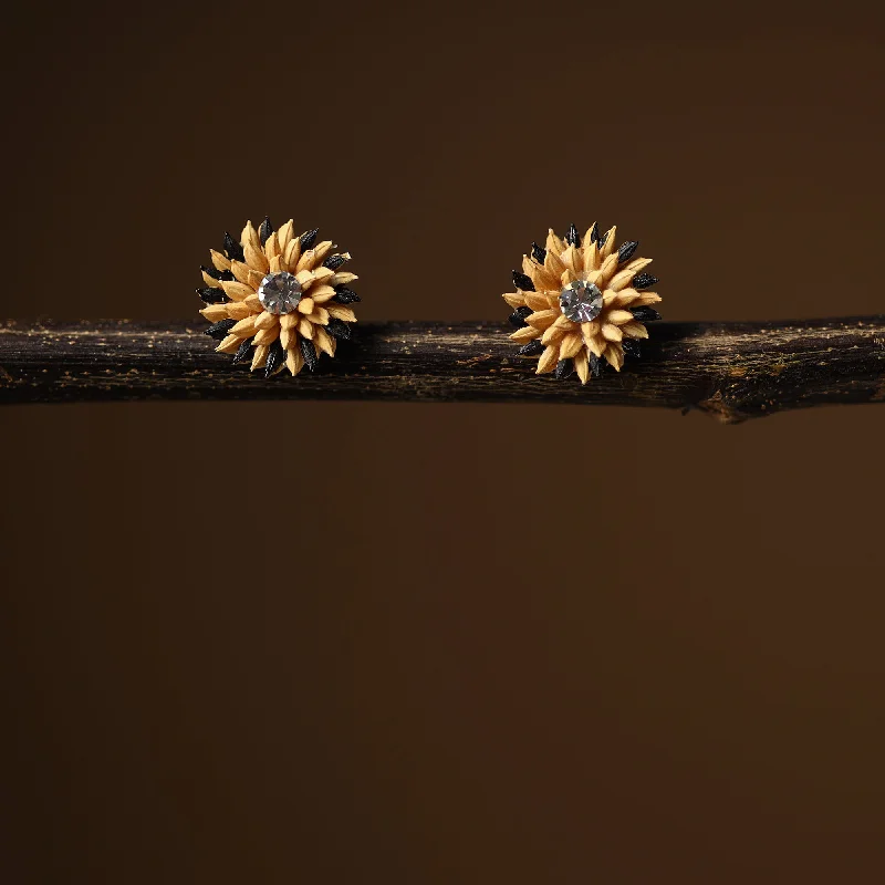 Handcrafted Rice Paddy Earrings by Putul Das Mitra