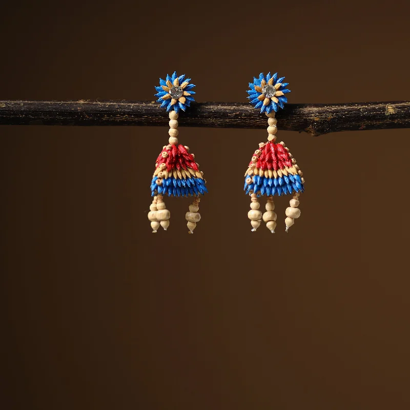 Handcrafted Rice Paddy Earrings by Putul Das Mitra