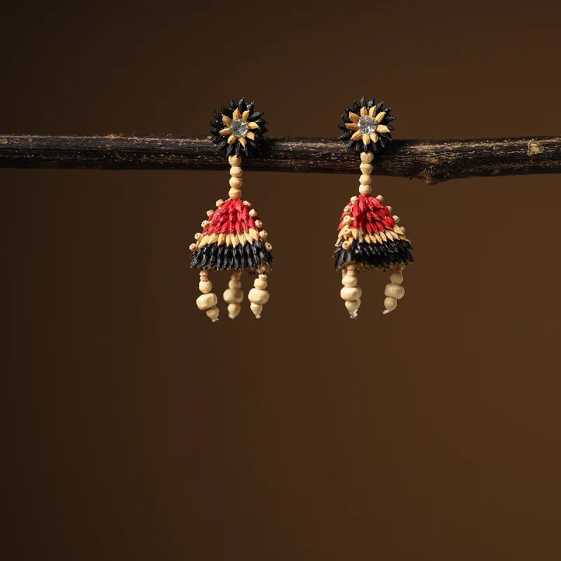 Handcrafted Rice Paddy Earrings by Putul Das Mitra