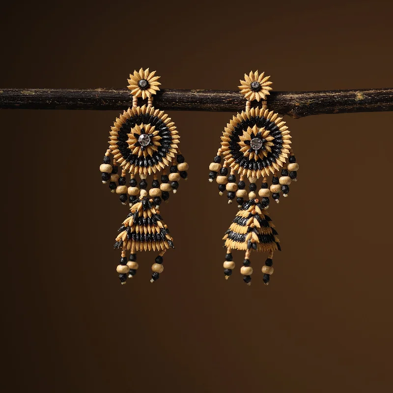 Handcrafted Rice Paddy Earrings by Putul Das Mitra