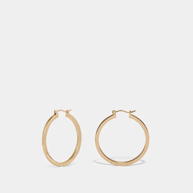 COACH Hoop Earrings