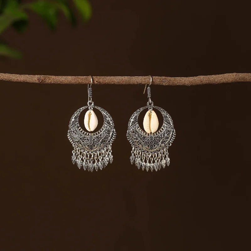 Mayra German Silver Earrings